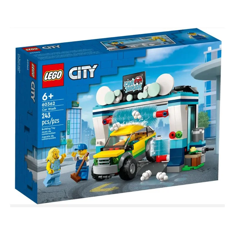 Offering endless possibilities LEGOLEGO® City Car Wash Building Set 60362