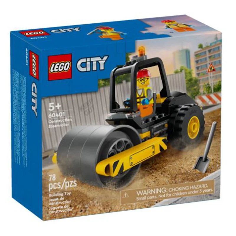 Perfect for both kids and adults LEGOLEGO® City Construction Steamroller Building Set 60401 Perfect for both kids and adults LEGOLEGO® City Construction Steamroller Building Set 60401