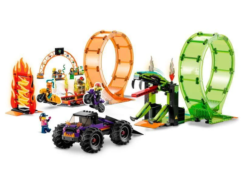 Facilitating collaborative play LEGOLEGO CITY 60339 Stuntz Double Loop Stunt Arena Motorbike Set Facilitating collaborative play LEGOLEGO CITY 60339 Stuntz Double Loop Stunt Arena Motorbike Set