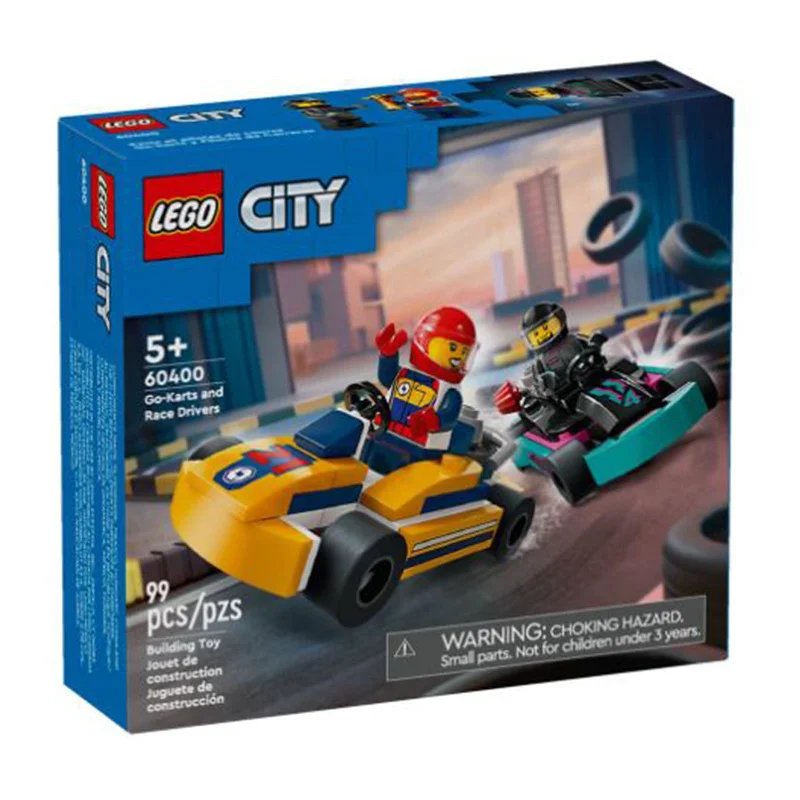 Reflecting diverse hobbies LEGO setsLEGO® City Go-Karts And Race Drivers Building Set 60400 Reflecting diverse hobbies LEGO setsLEGO® City Go-Karts And Race Drivers Building Set 60400
