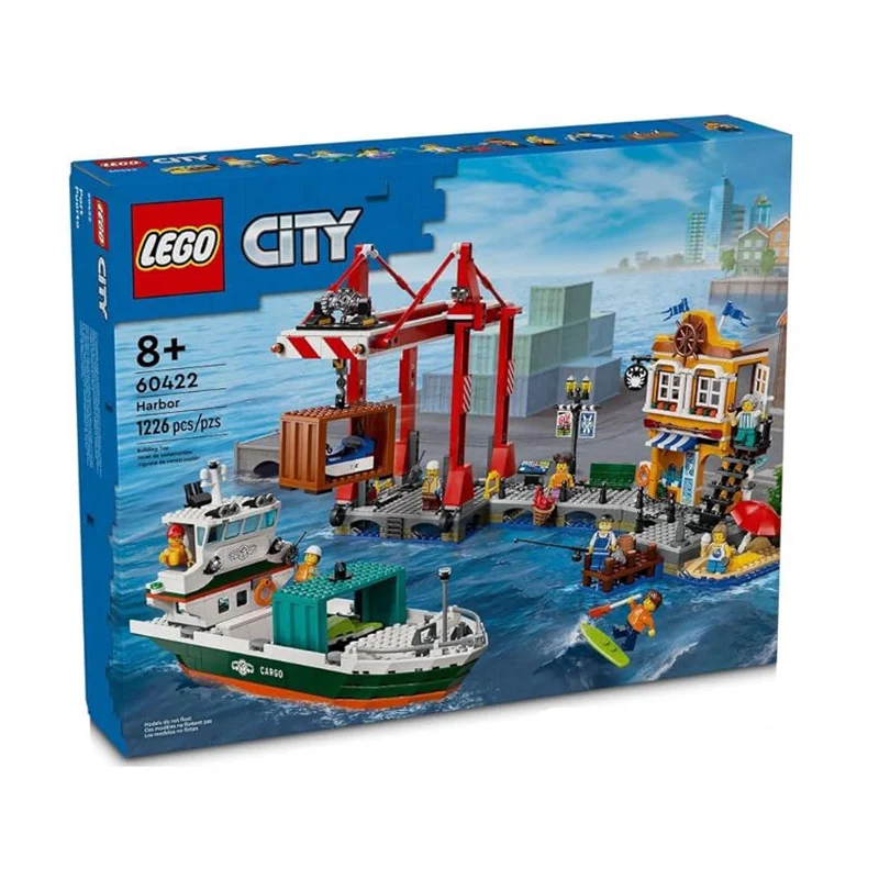 Stress-relieving LEGO buildingLEGO® City Harbor Building Set 60422