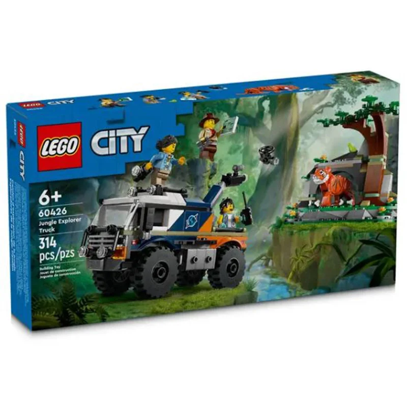 Promoting fine motor skills LEGO setsLEGO® City Jungle Explorer Truck Building Set 60426