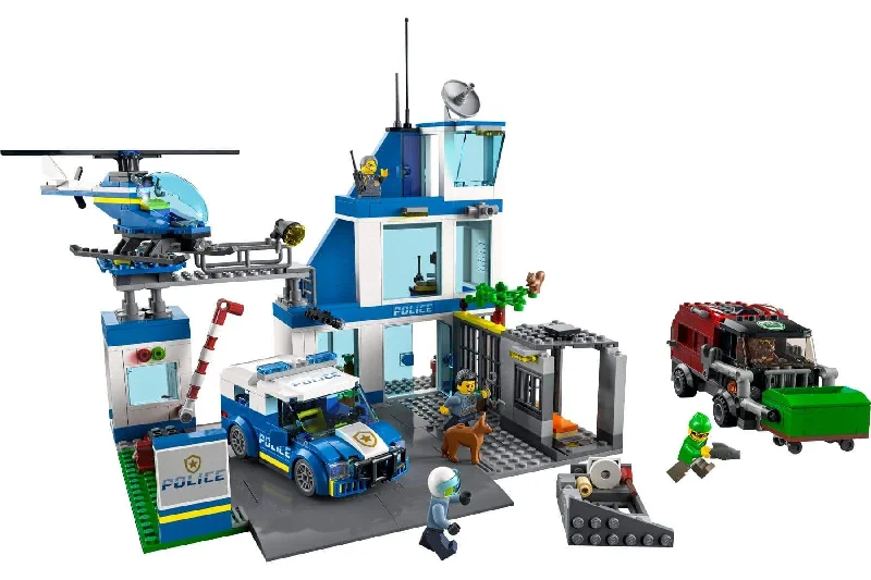 Reflecting popular cultures LEGO themesLEGO City Police Station