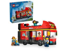 Finely detailed LEGO structuresLEGO CITY RED DOUBLE-DECKER SIGHTSEEING BUS 60407