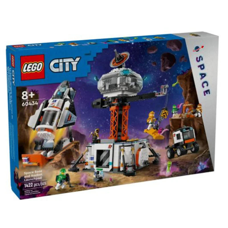 Facilitating collaborative play LEGOLEGO® City Space Base And Rocket Launchpad Building Set 60434 Facilitating collaborative play LEGOLEGO® City Space Base And Rocket Launchpad Building Set 60434