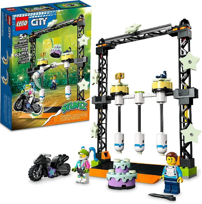 Skill-building LEGO activitiesLEGO - City Stuntz The Knockdown Stunt Challenge (60341)