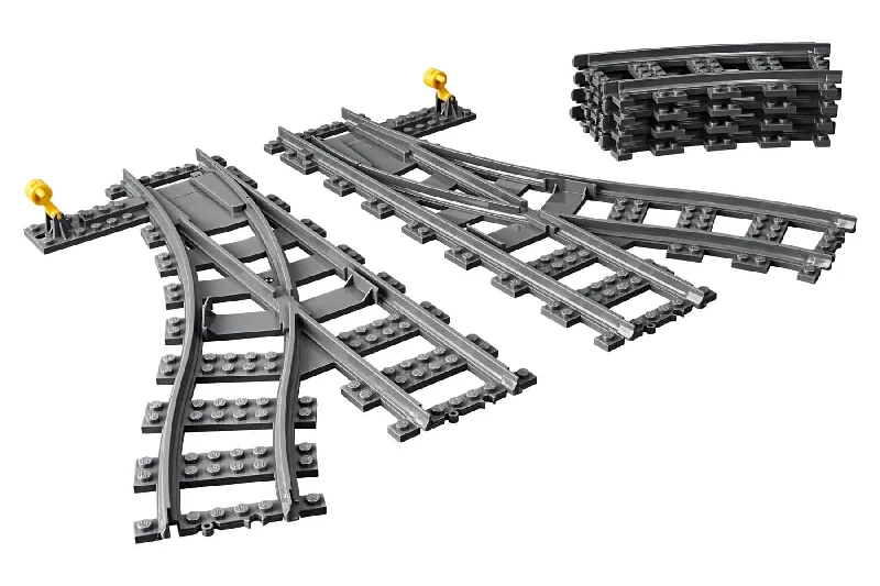 Offering endless possibilities LEGOLEGO City Switch Tracks