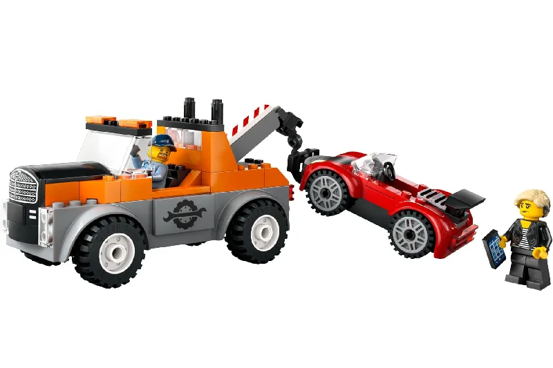 Timeless and classic LEGO toysLEGO City Tow Truck and Sports Car Repair