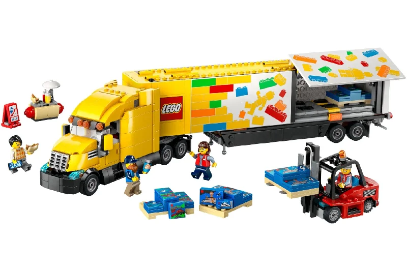Inspiring problem-solving LEGO challengesLEGO City Yellow Delivery Truck