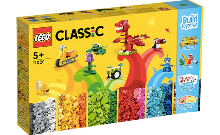 Beautifully crafted LEGO sculpturesLEGO® Classic 11020 Build Together