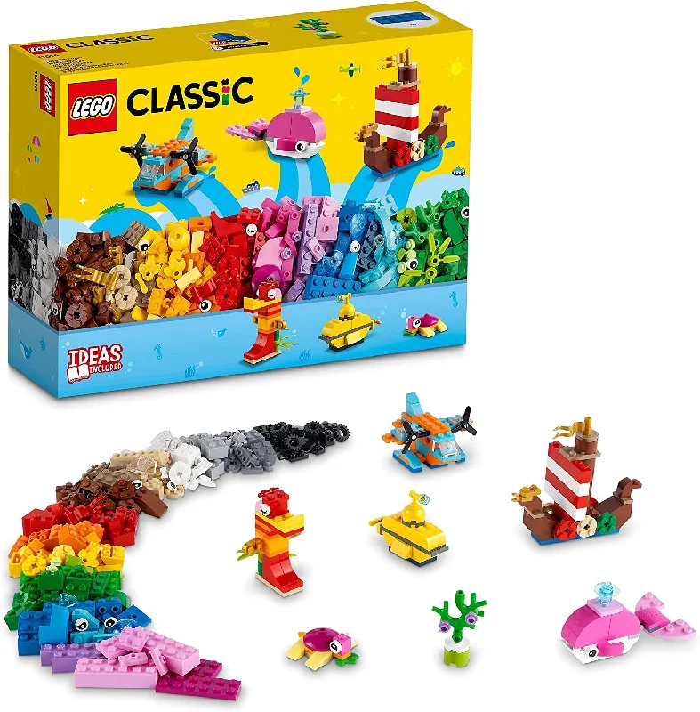 Captivating and enchanting LEGO worldsLEGO - Classic Creative Ocean Fun (11018)