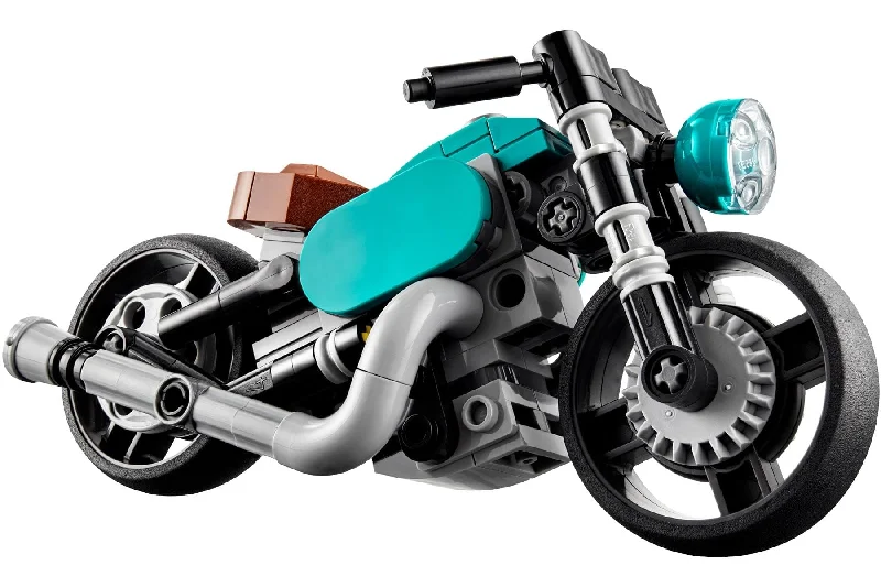 Seamlessly fitting LEGO connectionsLEGO Creator 3-In-1 Vintage Motorcycle