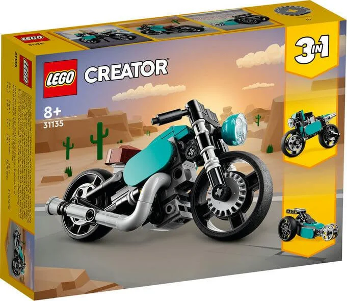 Offering a sense of nostalgia LEGOLego Creator 3in1 31135 Vintage Motorcycle