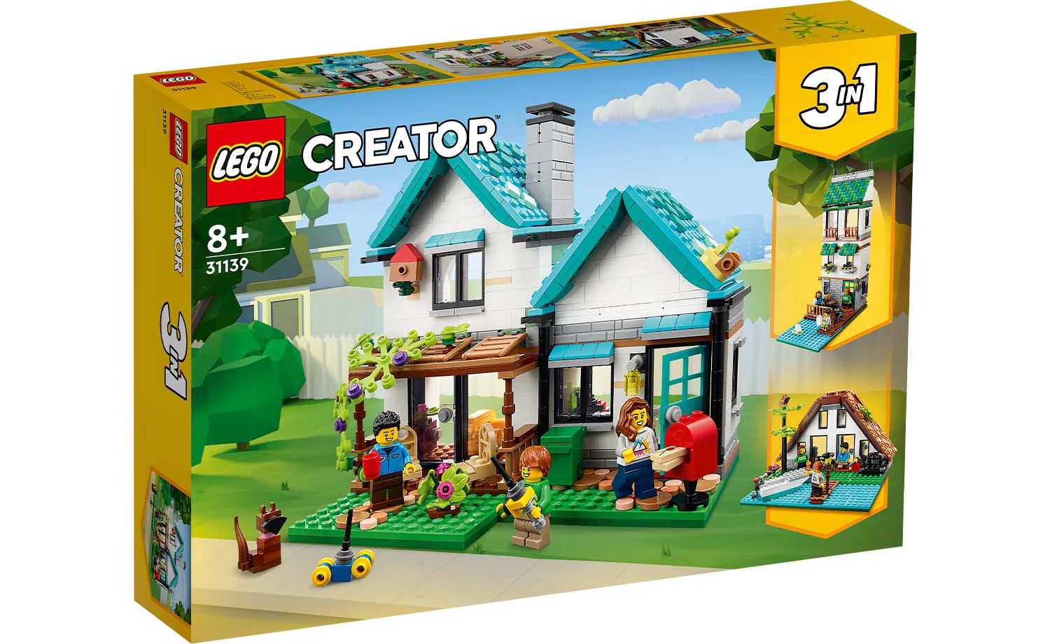 Stress-relieving LEGO buildingLEGO® Creator 31139 3-in-1 Cozy House