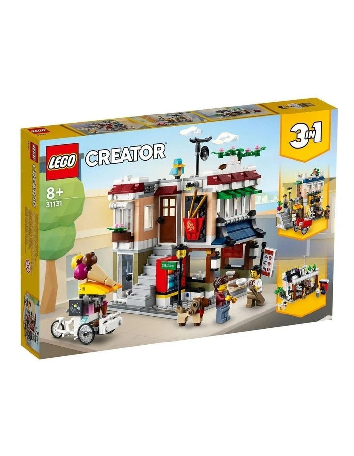 Enhancing problem-solving skills LEGOLEGO - Creator Downtown Noodle Shop (31131)