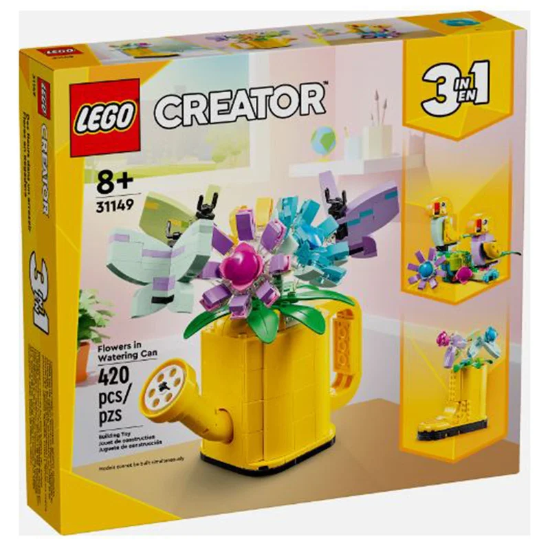 Perfect for both kids and adults LEGOLEGO® Creator Flowers In Watering Can Building Set 31149 Perfect for both kids and adults LEGOLEGO® Creator Flowers In Watering Can Building Set 31149