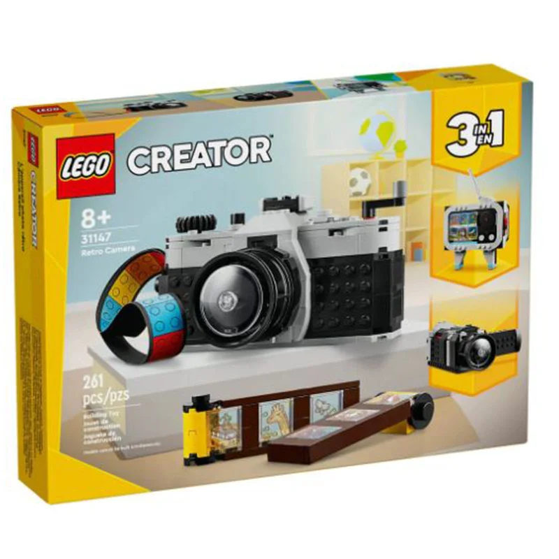 Promoting fine motor skills LEGO setsLEGO® Creator Retro Camera Building Set 31147