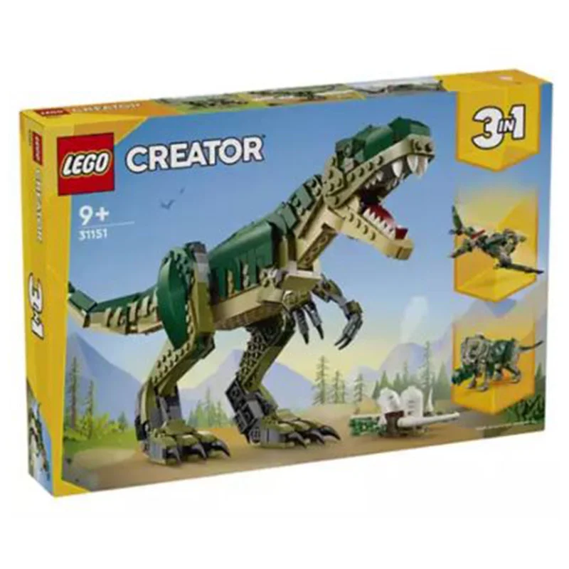 Stimulating and engaging LEGO playLEGO® Creator T Rex Building Set 31151