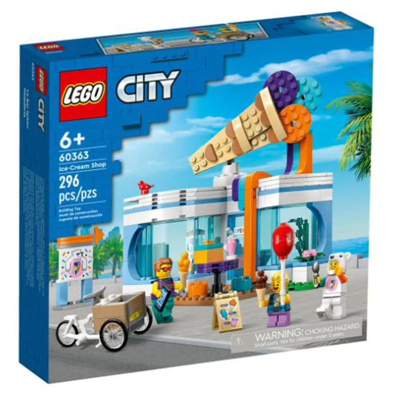 Offering a wide range of themes LEGOLEGO® Cty Ice-Cream Shop Building Set 60363
