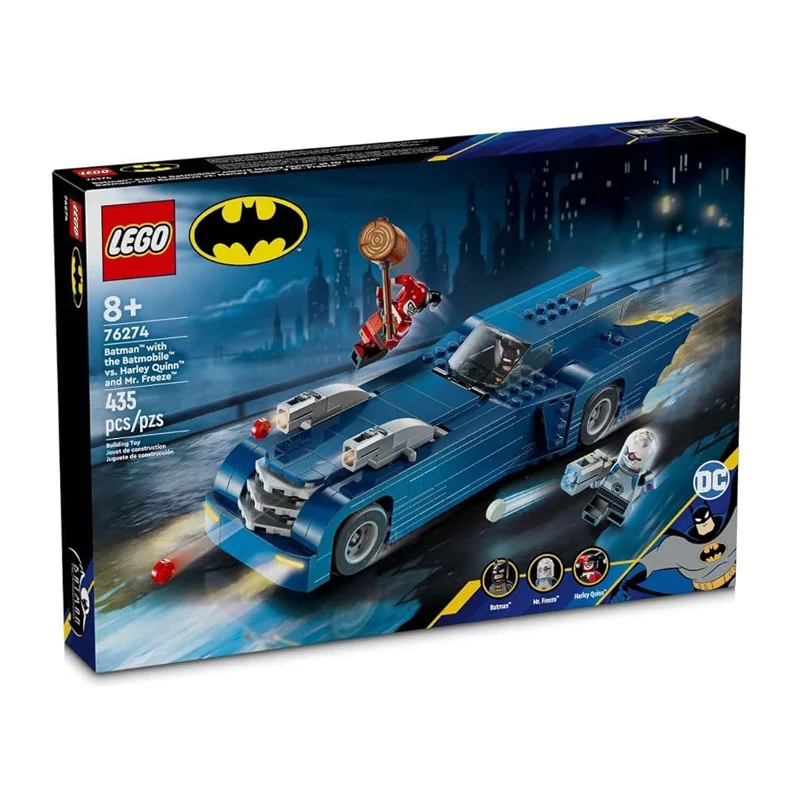 Time-honored LEGO traditionsLEGO® DC Batman With The Batmobile VS Harley Quinn And Mr Freeze Building Set 76274 Time-honored LEGO traditionsLEGO® DC Batman With The Batmobile VS Harley Quinn And Mr Freeze Building Set 76274