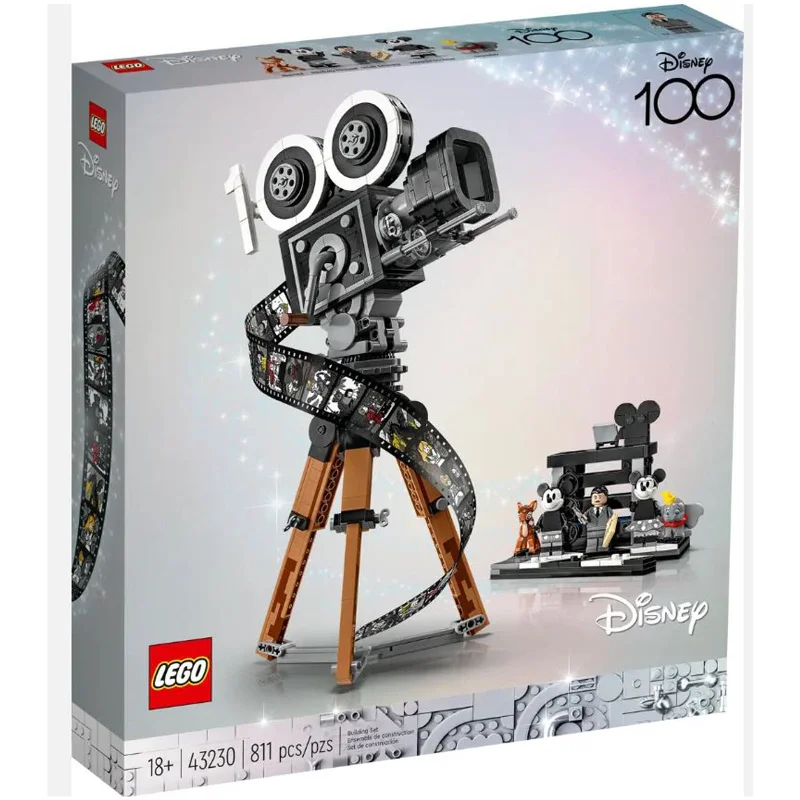 Time-honored LEGO traditionsLEGO® Disney 100 Walt Disney Tribute Camera Building Set 43230 Time-honored LEGO traditionsLEGO® Disney 100 Walt Disney Tribute Camera Building Set 43230