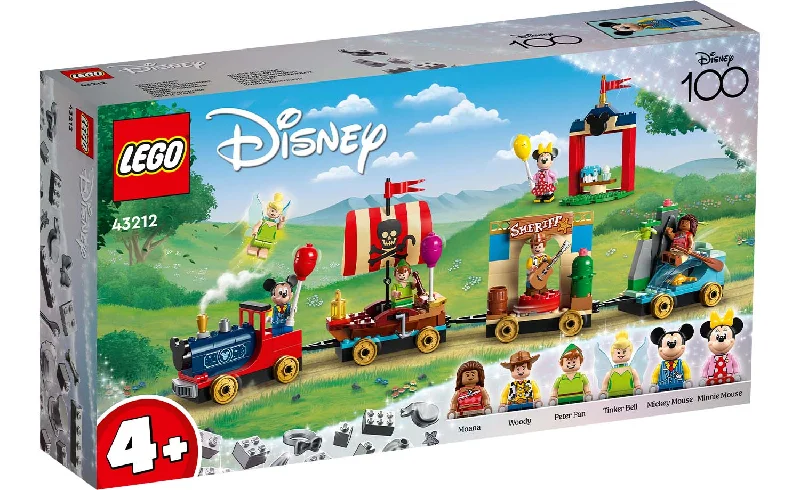 Seamlessly fitting LEGO connectionsLEGO® Disney™ 43212 Disney Celebration Train