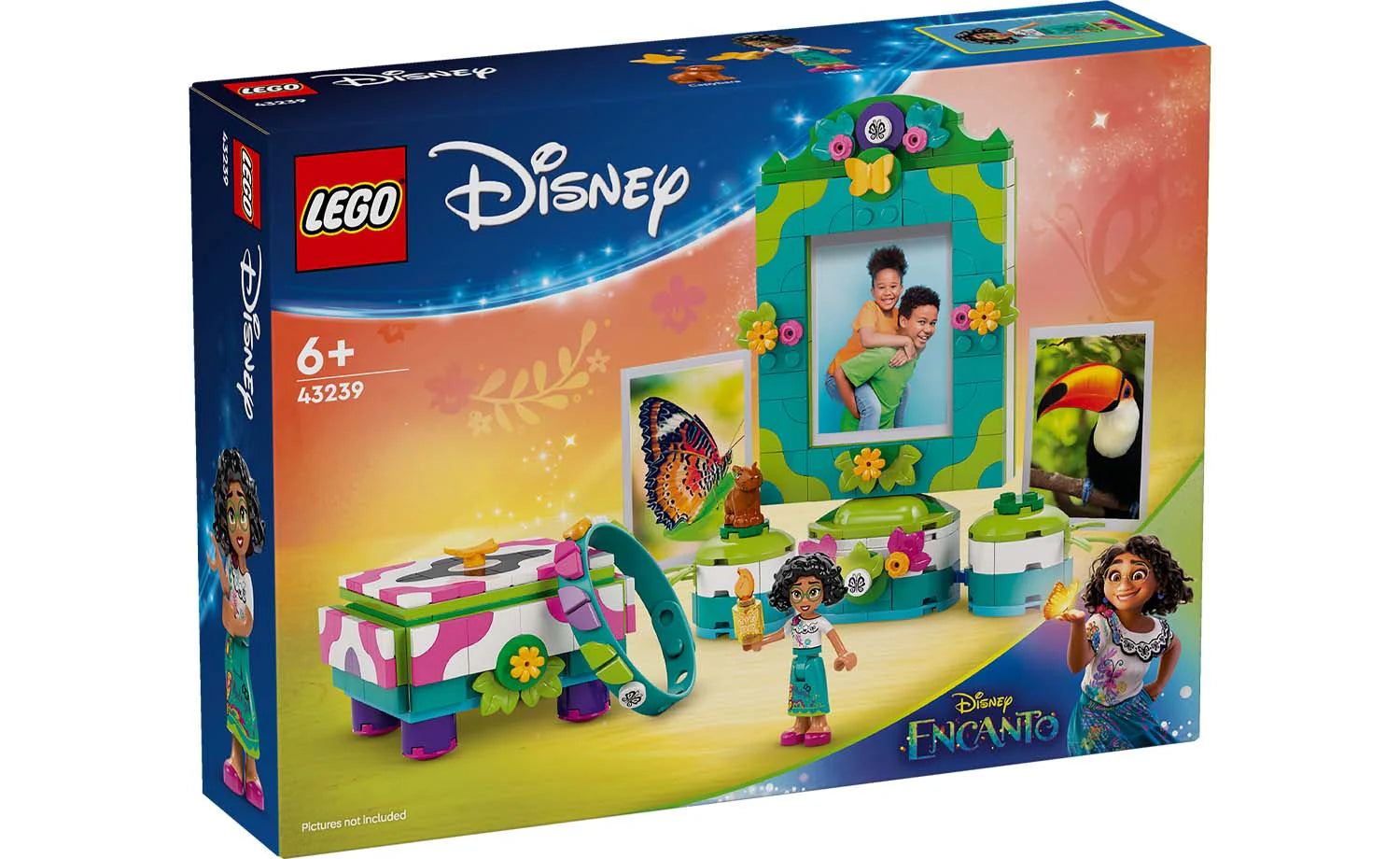 Consistently high-quality LEGO productsLEGO® Disney 43239 Mirabel's Photo Frame and Jewellery Box Consistently high-quality LEGO productsLEGO® Disney 43239 Mirabel's Photo Frame and Jewellery Box
