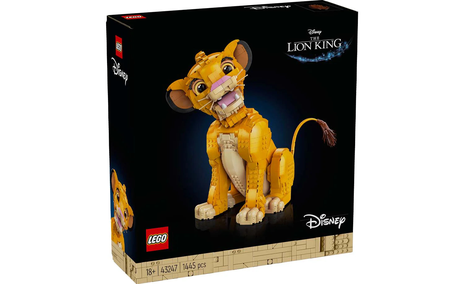 Offering a sense of accomplishment LEGOLEGO® Disney 43247 Young Simba the Lion King