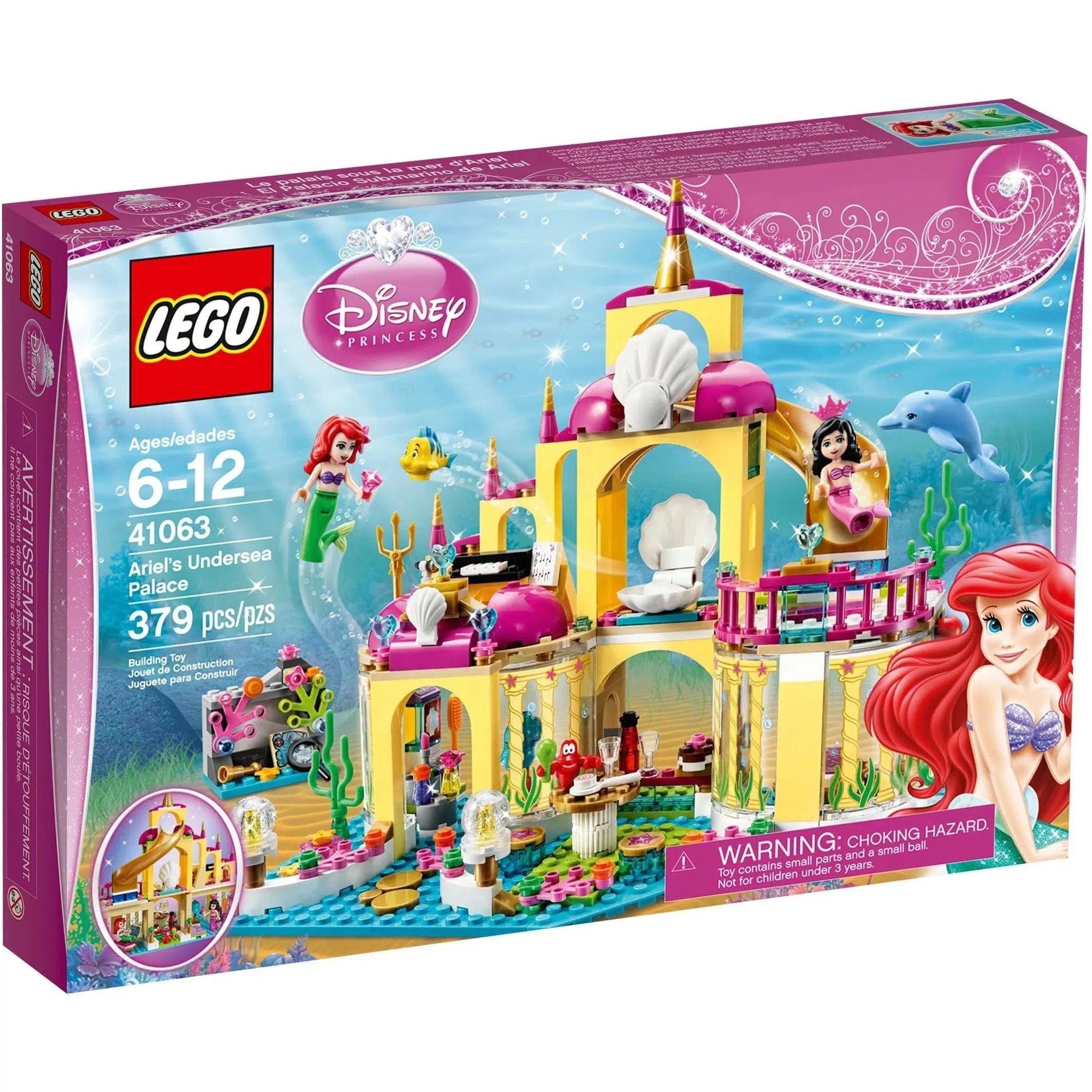 Promoting language development LEGOLEGO [Disney] - Ariel's Undersea Palace (41063)