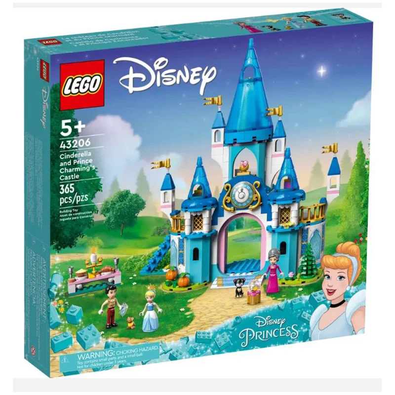 Encouraging social interaction LEGOLEGO® Disney Cinderella And Prince Charming's Castle Building Set 43206 Encouraging social interaction LEGOLEGO® Disney Cinderella And Prince Charming's Castle Building Set 43206