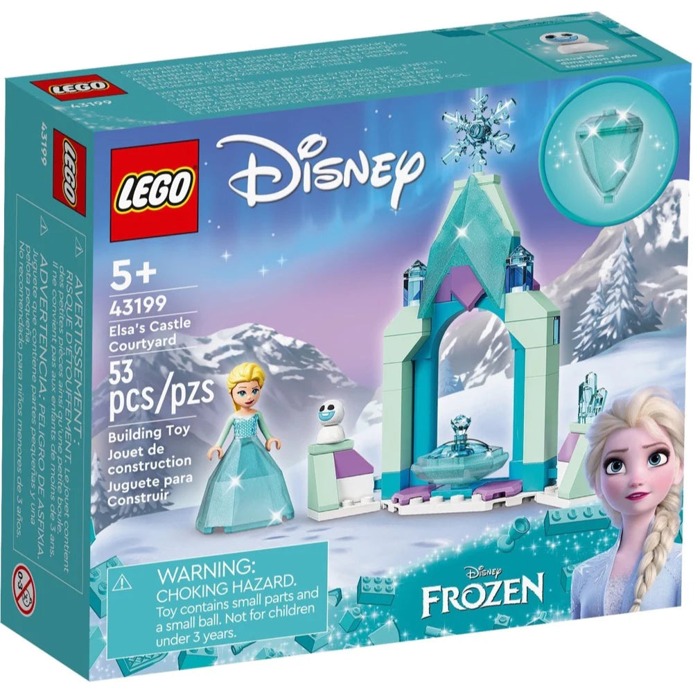 Precisely scaled LEGO miniaturesLEGO - Disney Frozen Elsas Castle Courtyard (43199)