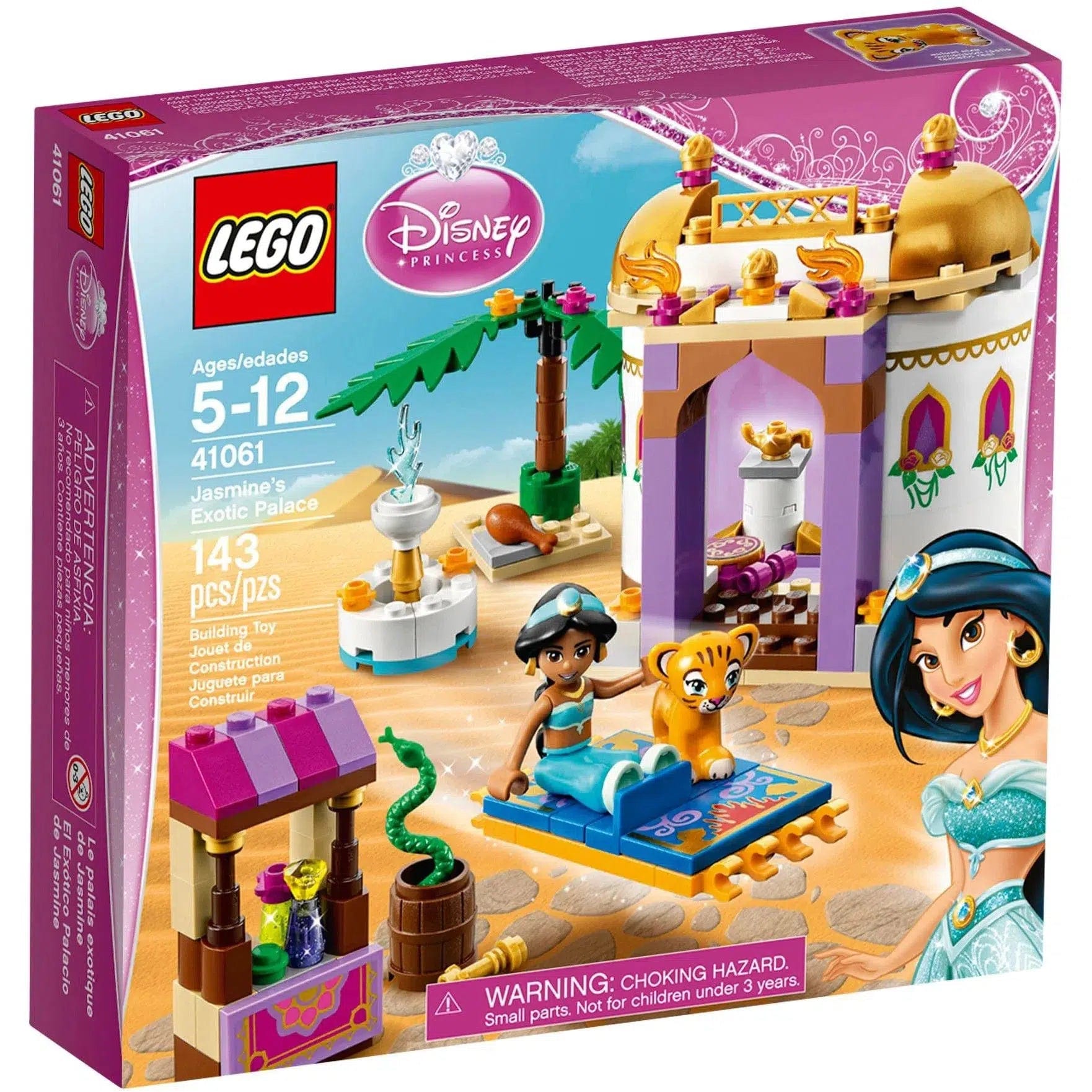 Precisely scaled LEGO miniaturesLEGO [Disney] - Jasmine's Exotic Palace (41061)