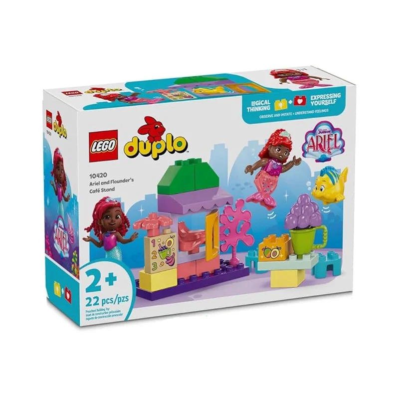 Encouraging exploration and discovery LEGOLEGO® Disney Junior Ariel And Flounder's Cafe Stand Building Set 10420 Encouraging exploration and discovery LEGOLEGO® Disney Junior Ariel And Flounder's Cafe Stand Building Set 10420