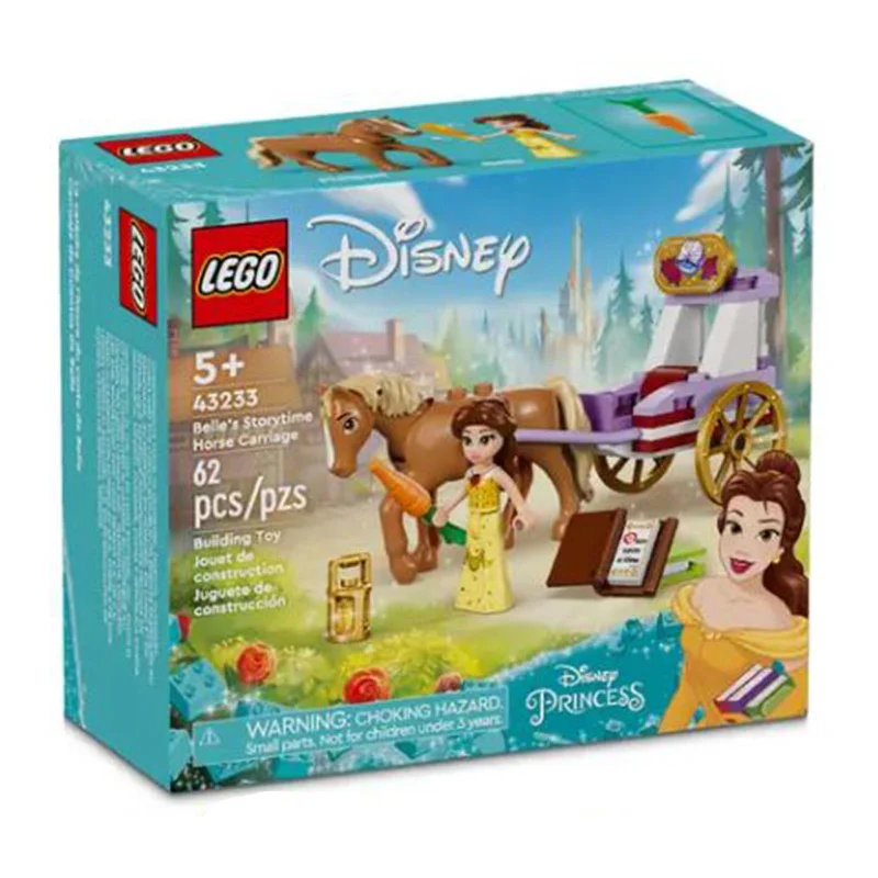 Promoting spatial awareness LEGOLEGO® Disney Princess Belle's Storytime Horse Carriage Building Set 43233 Promoting spatial awareness LEGOLEGO® Disney Princess Belle's Storytime Horse Carriage Building Set 43233