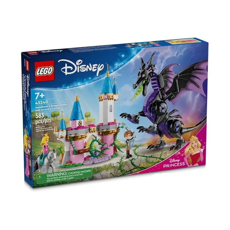 Offering endless joy LEGOLEGO® Disney Princess Maleficent's Dragon Form And Aurora's Castle Building Set 43240 Offering endless joy LEGOLEGO® Disney Princess Maleficent's Dragon Form And Aurora's Castle Building Set 43240