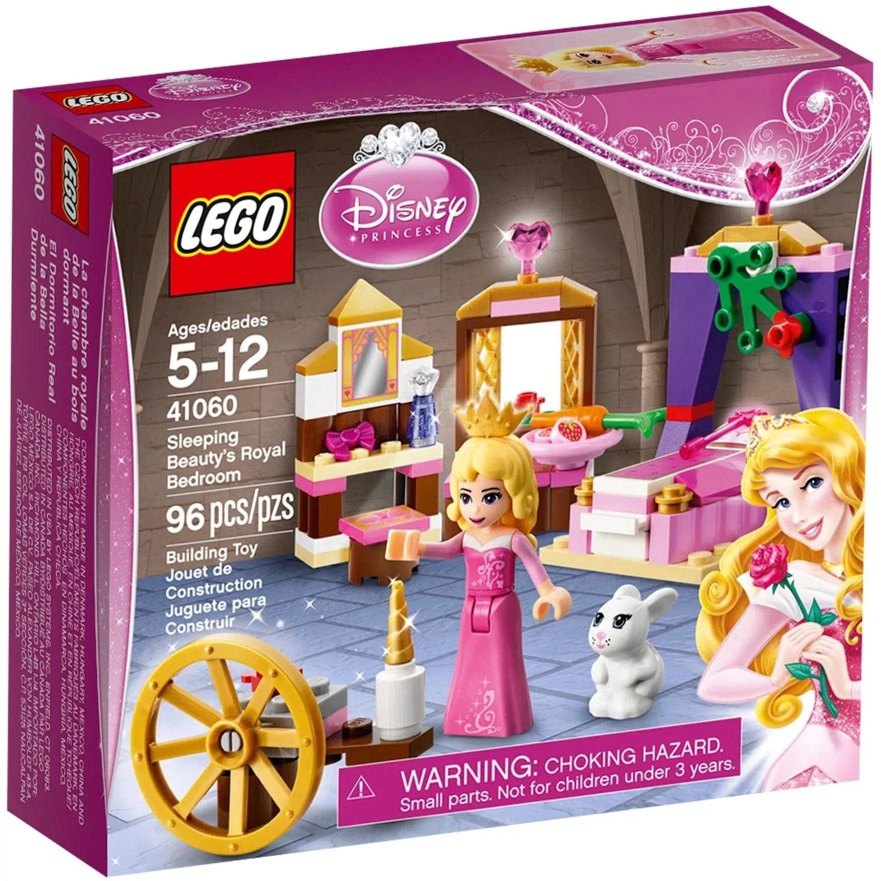 Stress-relieving LEGO buildingLEGO [Disney] - Sleeping Beauty's Royal Bedroom (41060)