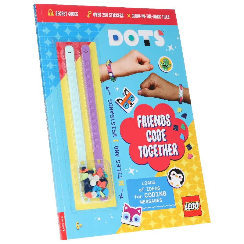 Promoting empathy and understanding LEGOLEGO® DOTS®: Friends Code Together (with stickers, LEGO tiles and two wristbands) - Ages 5-7 - Paperback Promoting empathy and understanding LEGOLEGO® DOTS®: Friends Code Together (with stickers, LEGO tiles and two wristbands) - Ages 5-7 - Paperback