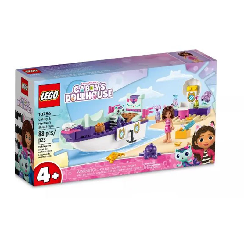Perfect for both kids and adults LEGOLEGO® Dreamworks Cabby's Dollhouse Gabby And MerCat's Ship And Spa Building Set 10786 Perfect for both kids and adults LEGOLEGO® Dreamworks Cabby's Dollhouse Gabby And MerCat's Ship And Spa Building Set 10786