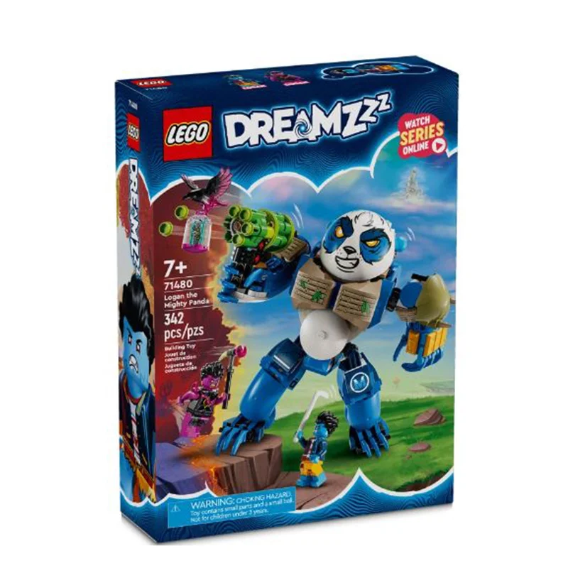 Promoting language development LEGOLEGO® Dreamzzz Logan The Mighty Panda Building Set 71480