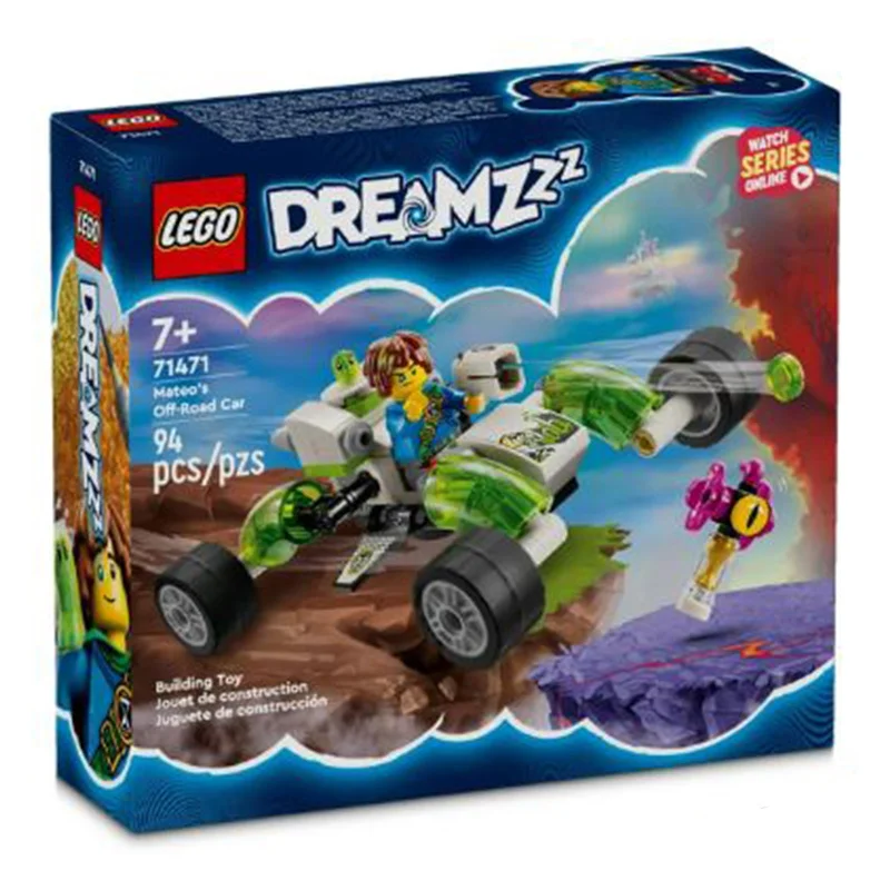 Offering endless possibilities LEGOLEGO® Dreamzzz Mateo's Off-Road Car Building Set 71471 Offering endless possibilities LEGOLEGO® Dreamzzz Mateo's Off-Road Car Building Set 71471