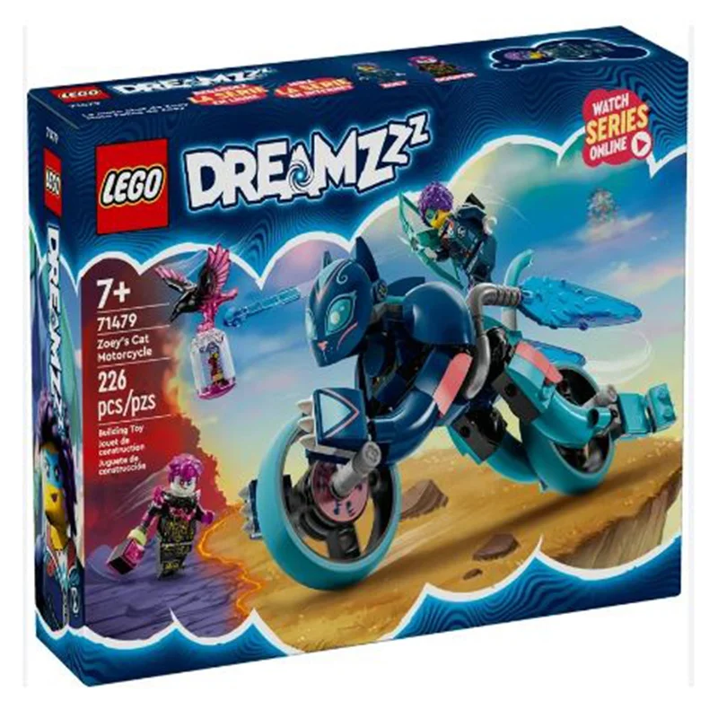 Enhancing cognitive development LEGOLEGO® Dreamzzz Zoey's Cat Motorcycle Building Set 71479 Enhancing cognitive development LEGOLEGO® Dreamzzz Zoey's Cat Motorcycle Building Set 71479