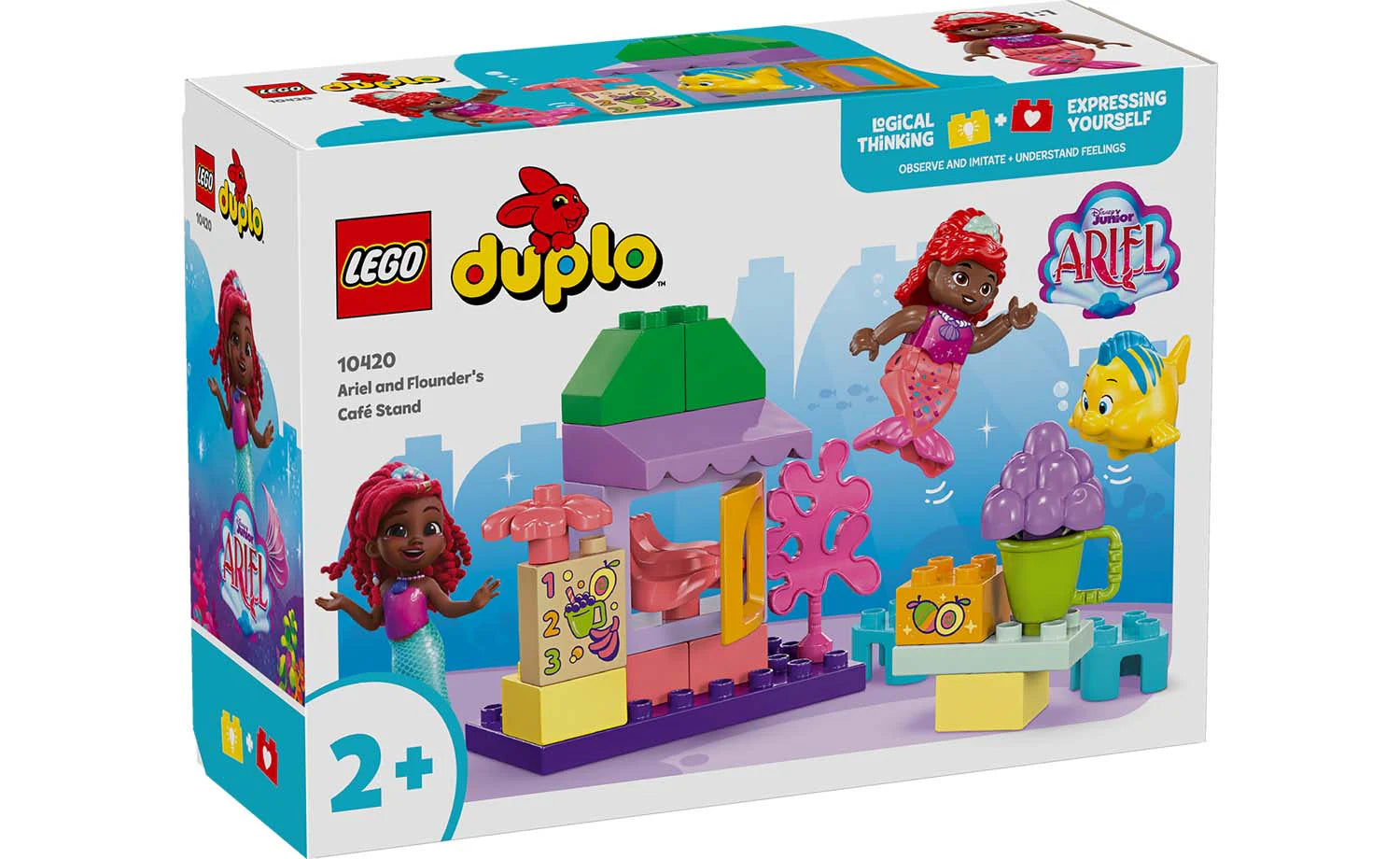Offering a sense of nostalgia LEGOLEGO® DUPLO® 10420 Ariel and Flounder's Café Stand Offering a sense of nostalgia LEGOLEGO® DUPLO® 10420 Ariel and Flounder's Café Stand