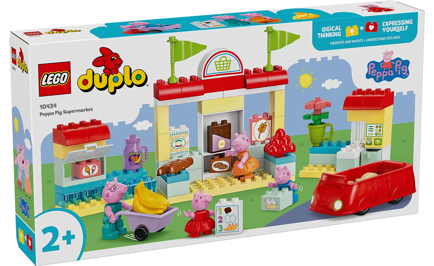 Inspiring future engineers LEGOLEGO® DUPLO® 10434 Peppa Pig Supermarket
