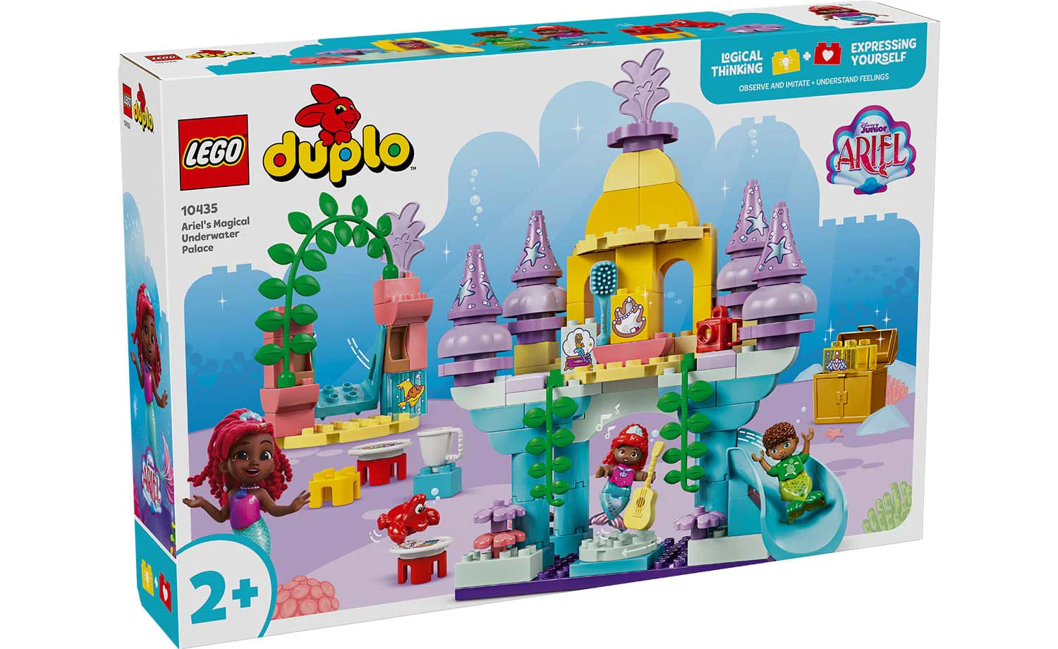 Skill-building LEGO activitiesLEGO® DUPLO® 10435 Ariel's Magical Underwater Palace