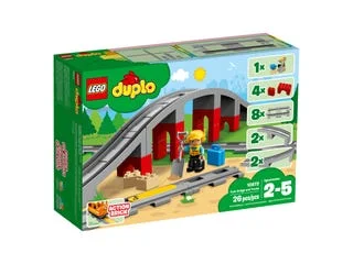 Offering endless possibilities LEGOLEGO® DUPLO® 10872 Train Bridge and Tracks