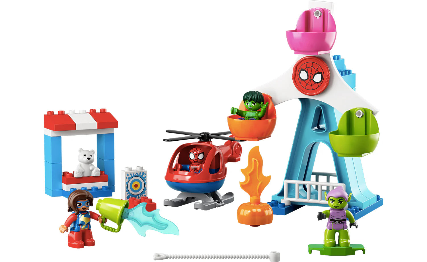 Offering endless joy LEGOLEGO® DUPLO® 10963 Spider-Man & Friends: Funfair Adventure