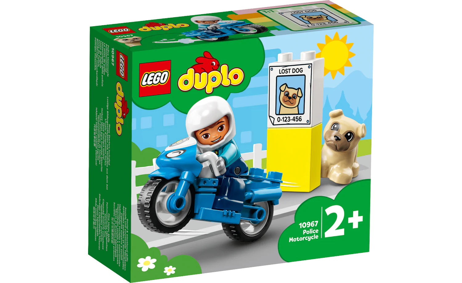 Beautifully crafted LEGO sculpturesLEGO® DUPLO® 10967 Rescue Police Motorcycle