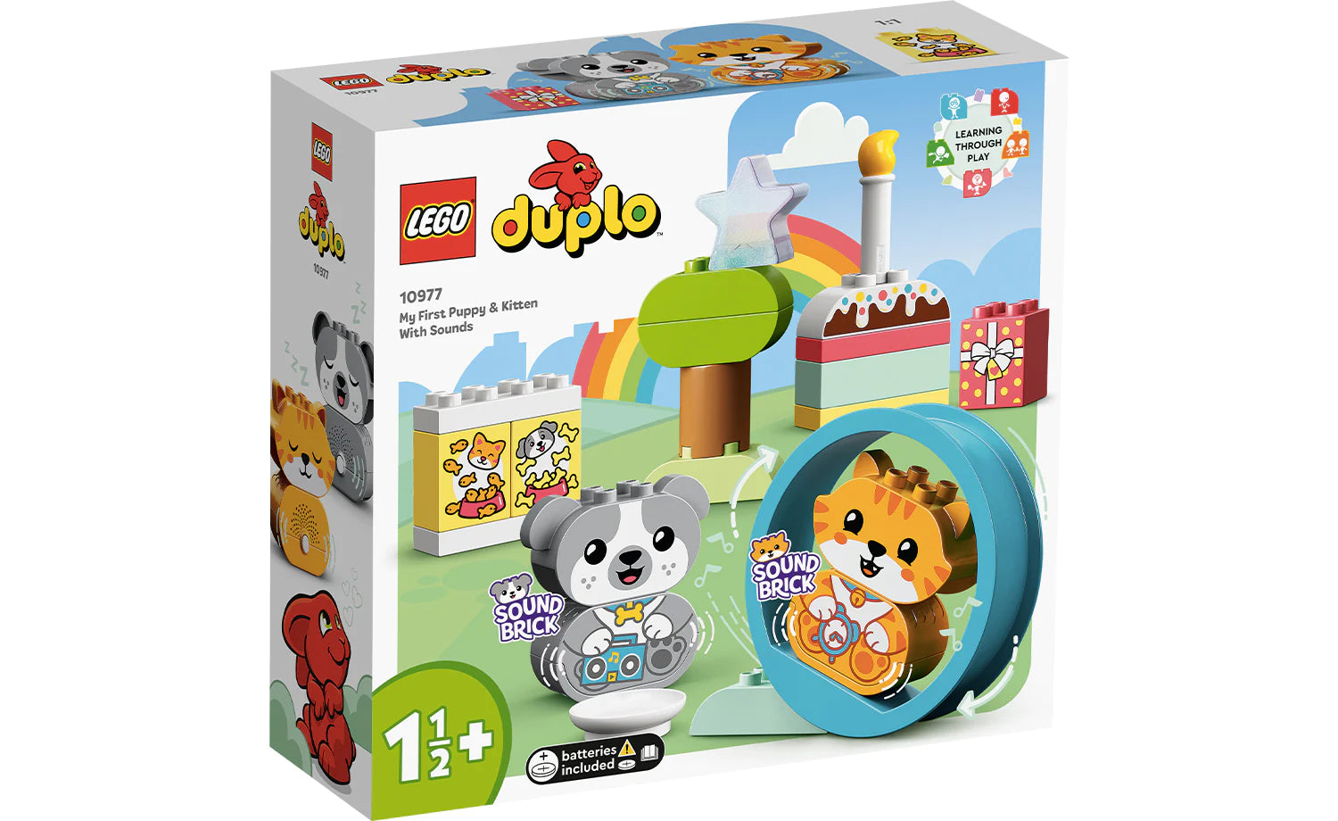 Offering endless joy LEGOLEGO® DUPLO® 10977 My First Puppy & Kitten With Sounds