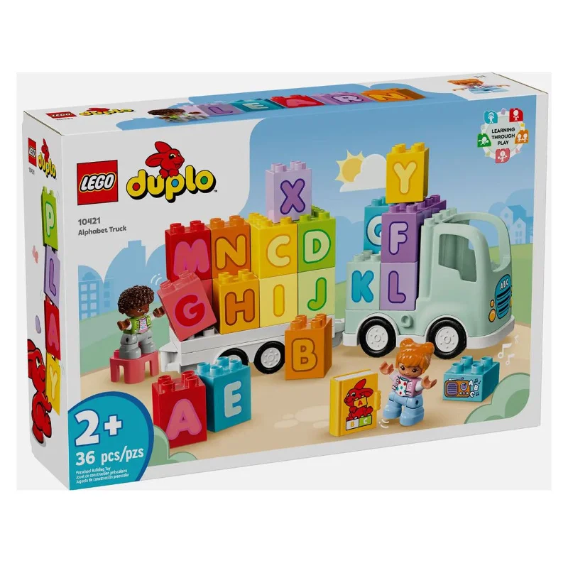 Perfect for both kids and adults LEGOLEGO® Duplo Alphabet Truck Building Set 10421