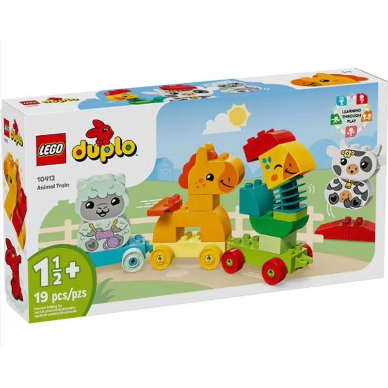 Beautifully crafted LEGO sculpturesLEGO® Duplo Animal Train Building Set 10412